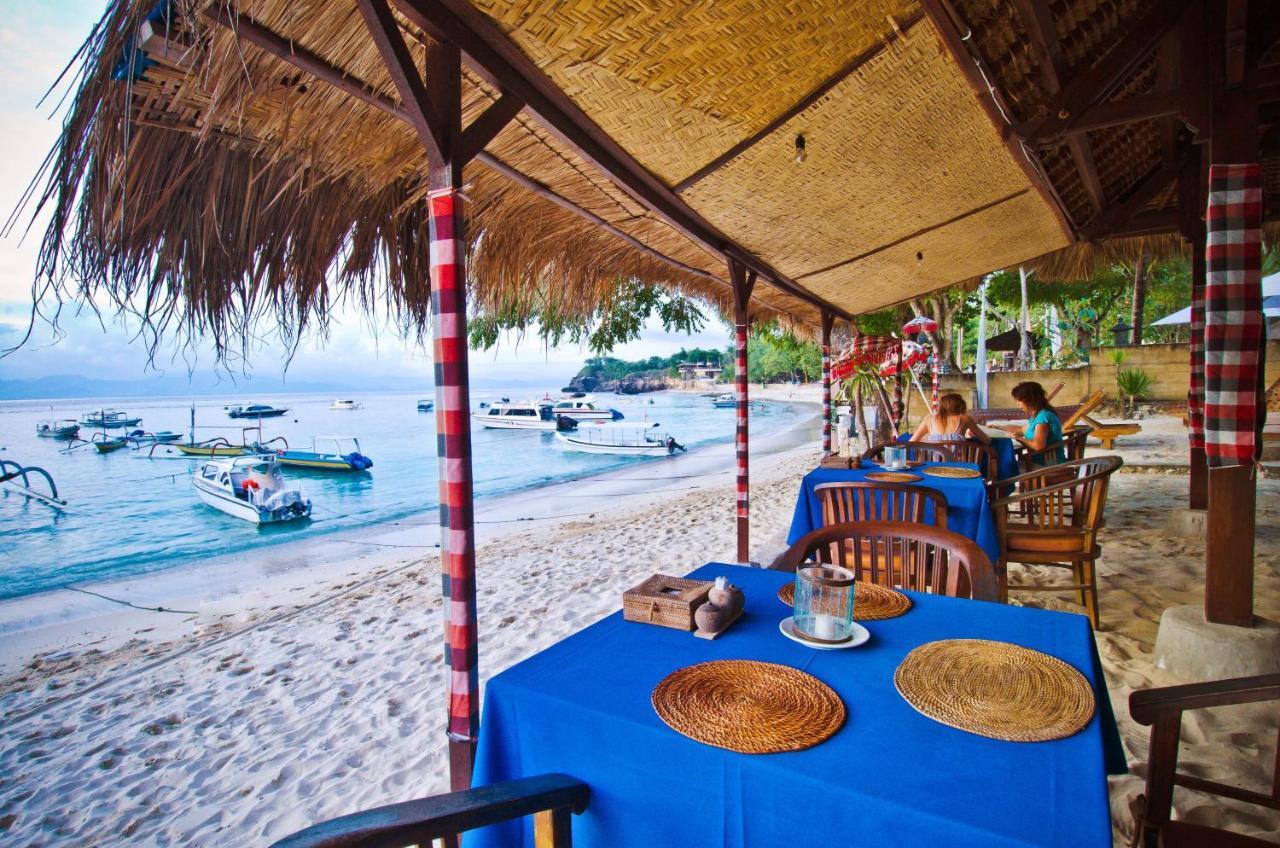 Hotel Lumbung Bali Huts Nusa Lembongan Exterior foto